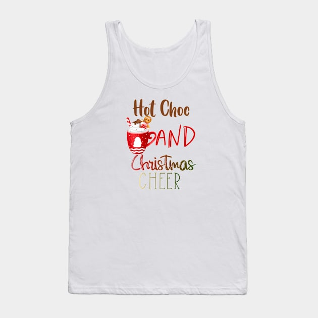 Christmas Eve Hot Choc Festive Cheer Season Tank Top by KZK101